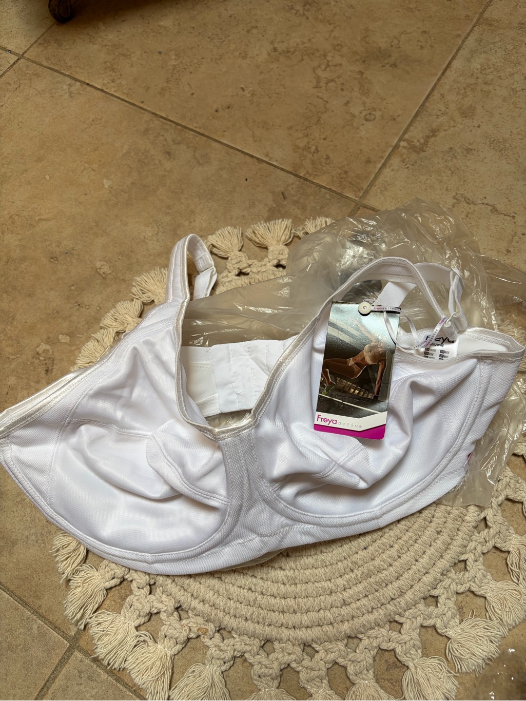 Freya Active Bra Nwt Aa 4002 White 62 Brand New 36 Dd 36e